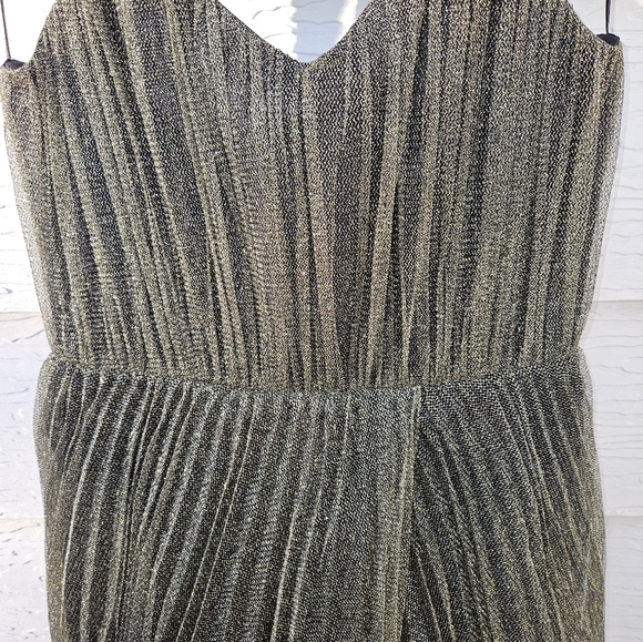 Marc Jacobs Gold Multi Tulle Party Homecoming Prom Dress Black Glittery 4 NWT - Picture 13 of 13